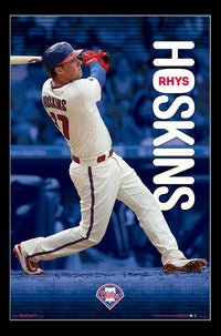 Rhys Hoskins Philadelphia Phillies Poster Print - 22x34