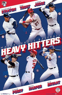 MLB Heavy Hitters Rolled Poster Print - 22x34