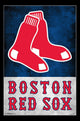 Boston Red Sox Logo Poster Print - 22x34 Rolled Poster