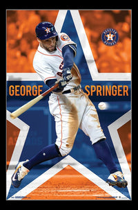 George Springer Houston Astros Poster Print - 22x34