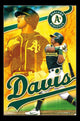 Khris Davis Oakland Athletics Poster Print - 22x34