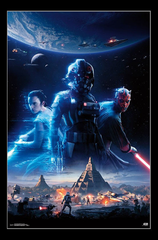 Star Wars Battlefront II Key Art Poster Print - 22x34