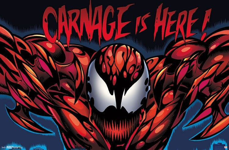 Carnage Classic Poster Print - 34x22 Rolled Art