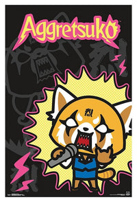 Aggretsuko - Rock Out Poster Print (22x34)