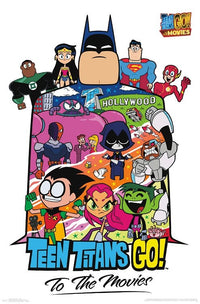 Teen Titans Movie Collage Poster Print - 22x34