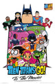 Teen Titans Movie Collage Poster Print - 22x34