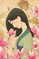 Mulan Flower Poster Print - 22x34 Rolled Art