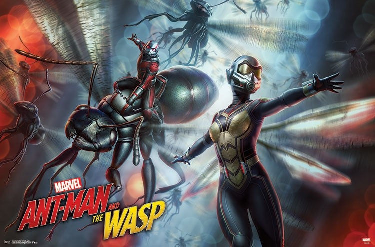 Ant-Man and The Wasp - Flight Rolled Poster Print
