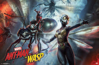 Ant-Man and The Wasp - Flight Rolled Poster Print