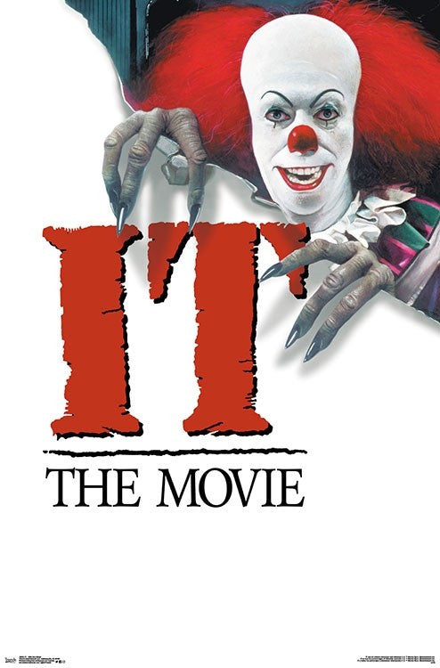 IT - 1990 One Sheet Poster Print | Horror Movie Collectible