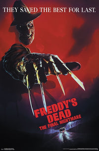 A Nightmare on Elm Street - Freddy's Dead Rolled Poster Print