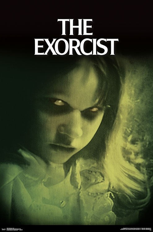 The Exorcist - Eyes Poster Print (22x34) - Rolled Art