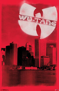 Wu-Tang Clan City Poster Print - Rolled Art Print