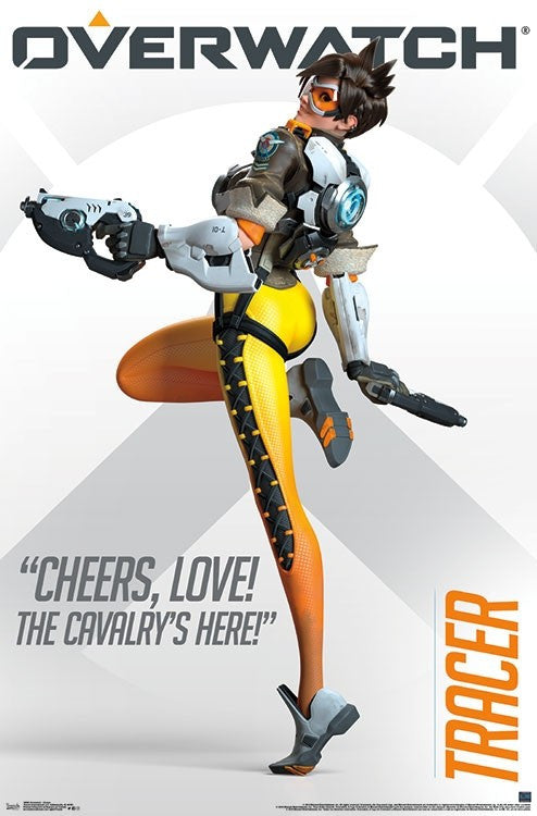 Overwatch Cheers Poster Print - Perfect for Gaming Spaces