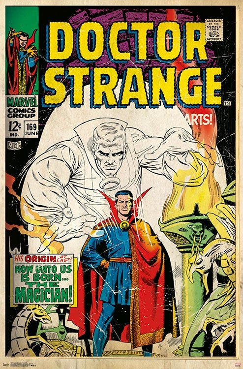 Doctor Strange Cover #169 Poster Print - 22x34