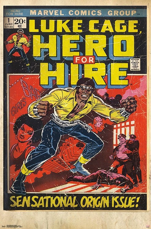 Luke Cage - Hero for Hire #1 Poster Print (22x34)