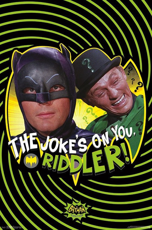 1966 Batman Joke Poster Print - Rolled Poster Art