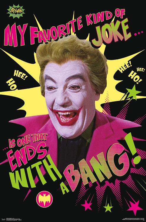 1966 Batman - Joker Rolled Poster Print