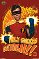 1966 Batman and Robin Poster Print - Vintage Comic Art