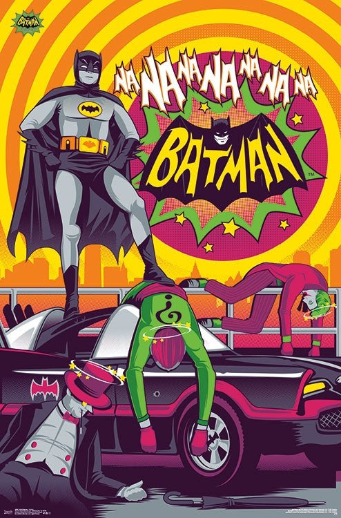 1966 Batman Victory Poster Print - Rolled Art Print