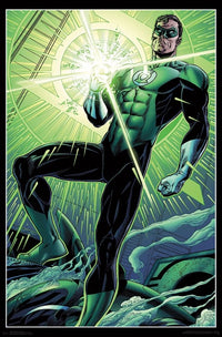 Green Lantern - Hal Ring Rolled Poster Print (22x34)