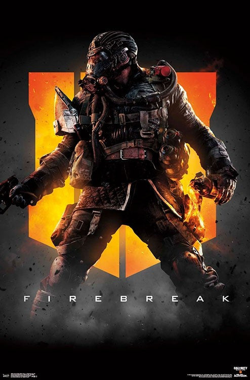 Call of Duty: Black Ops 4 - Firebreak Key Art Poster Print