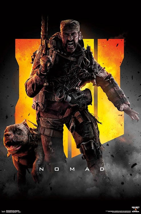 Call of Duty: Black Ops 4 - Nomad Key Art Rolled Poster Print