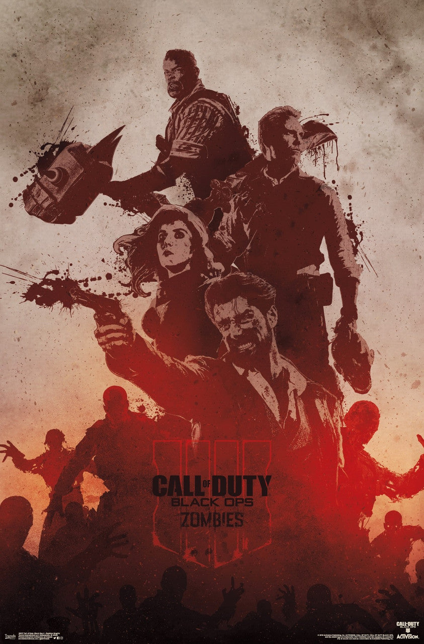 Call of Duty: Black Ops 4 - Zombies Graphic Poster Print