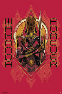 Black Panther - Wakanda Forever Rolled Poster Print