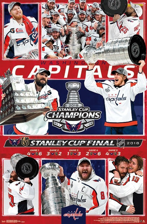 2018 Stanley Cup Celebration Poster Print – 22x34