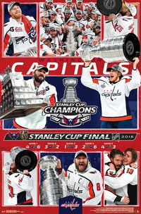 2018 Stanley Cup Celebration Poster Print – 22x34