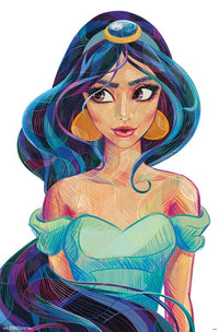 Stylized Jasmine Poster Print - 22x34 | Posterazzi