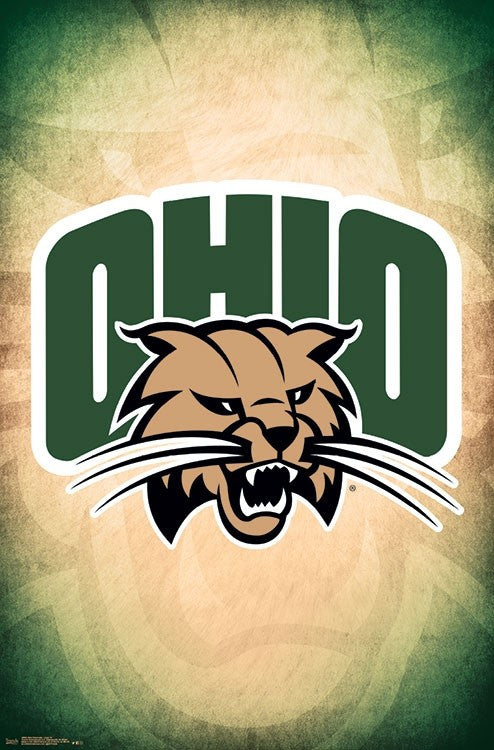Ohio University Logo Poster Print - 22x34 Rolled Poster