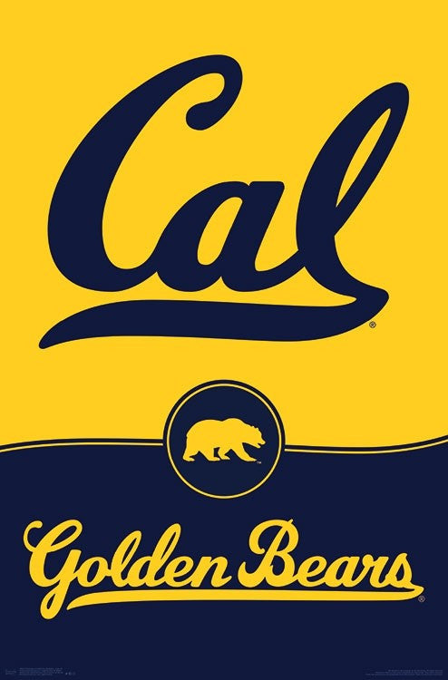 University of California, Berkeley Logo Poster Print 22x34
