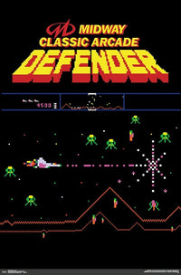 Defender Screen Poster Print - 22x34 Rolled Art