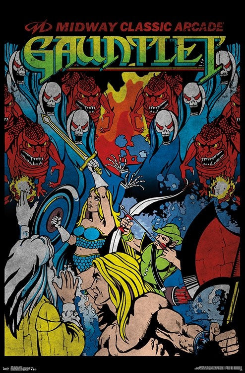 Gauntlet - Cabinet Poster Print (22x34) | Posterazzi