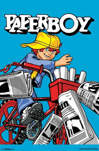 Paperboy Cabinet Poster Print - 22x34 Decorative Artwork