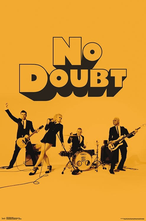 No Doubt - Orange Rolled Poster Print