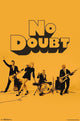 No Doubt - Orange Rolled Poster Print
