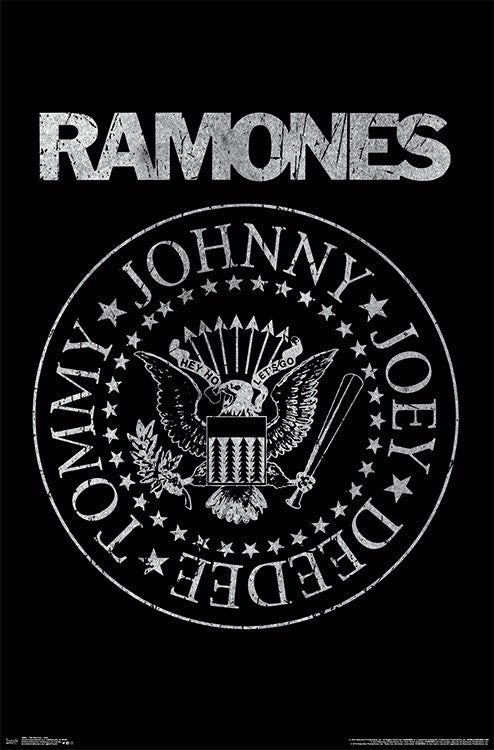 The Ramones - Seal Rolled Poster Print 22x34