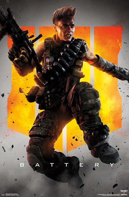 Call of Duty: Black Ops 4 - Battery Key Art Poster Print