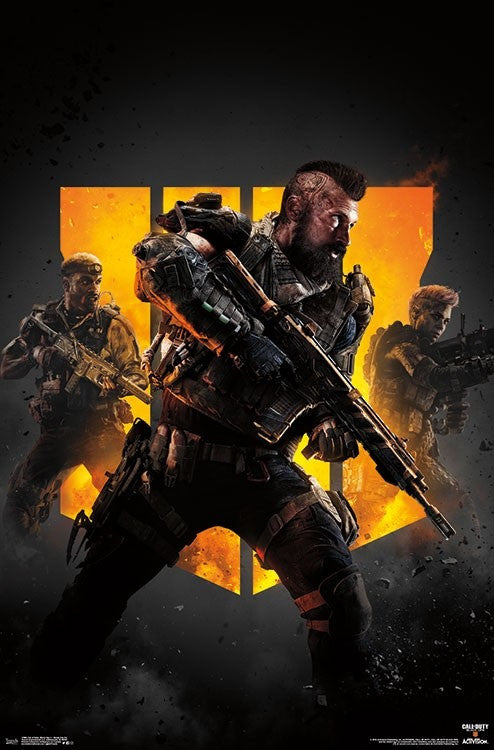 Call of Duty: Black Ops 4 Group Key Art Poster Print - 22x34