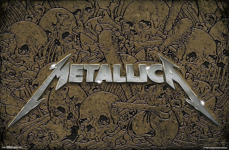 Metallica Logo Poster Print - Perfect for Home or Office Decor