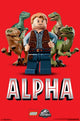 Lego Jurassic World - Alpha Poster Print 22x34