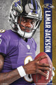 Lamar Jackson Baltimore Ravens Poster Print - 22x34