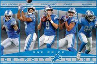 Detroit Lions Team Poster Print - 34x22 Rolled Poster