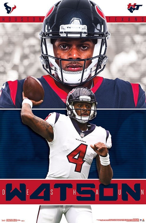 Deshaun Watson Houston Texans Poster Print - 22x34