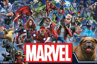 Marvel Universe Heroes Poster Print - Rolled 22x34