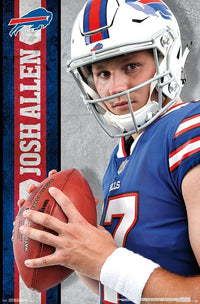 Buffalo Bills J Allen 18 Poster Print - Rolled Poster