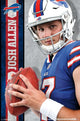 Buffalo Bills J Allen 18 Poster Print - Rolled Poster